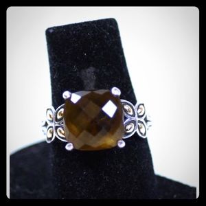 John Hardy Smoky Quartz Ring, Size 7